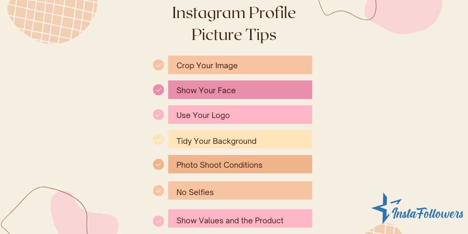 profile picture tips