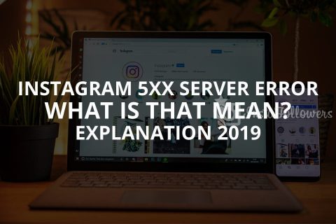 Instagram 5xx Server Error (Solution)