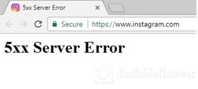 Instagram 5xx Server Error