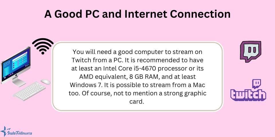 good pc for Twitch streaming