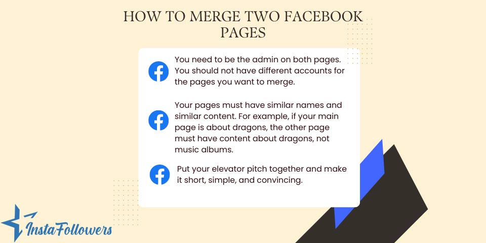 merge two Facebook pages