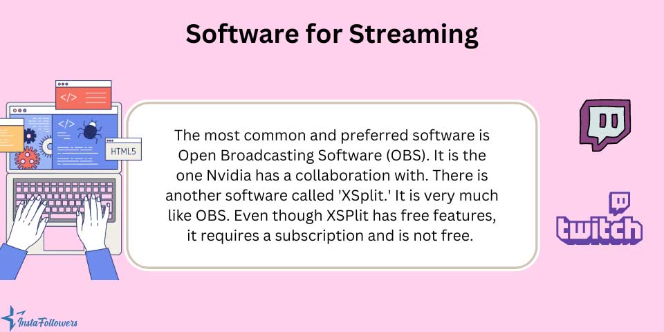 software for Twitch stream