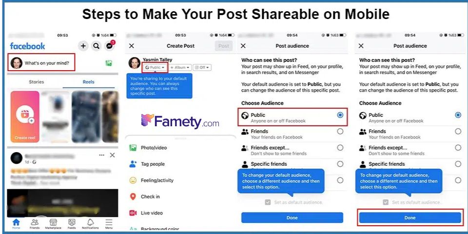 Steps to Make Your Post Shareable on Mobile