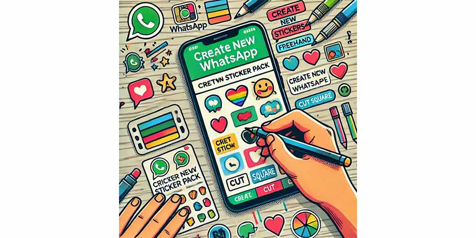 create new stickers