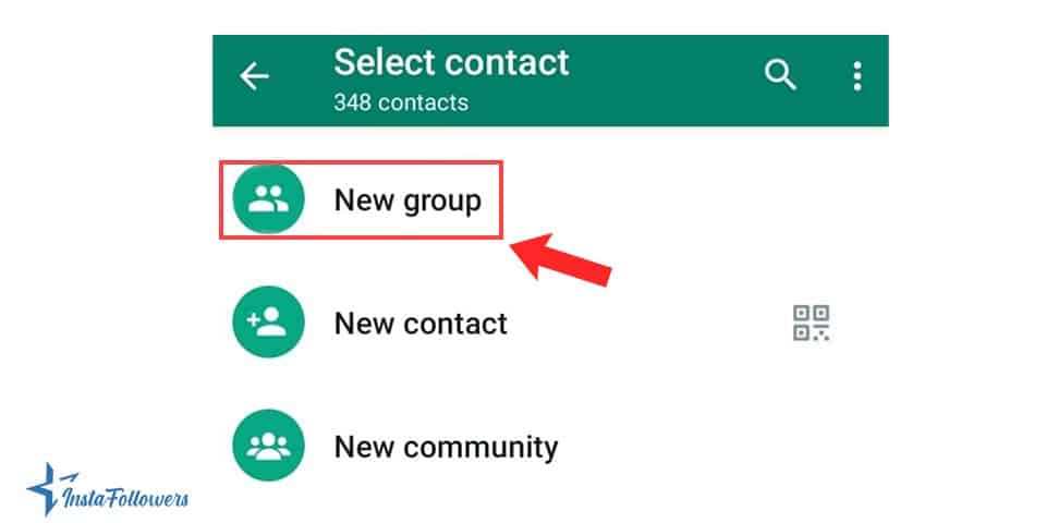 create a WP group on Android