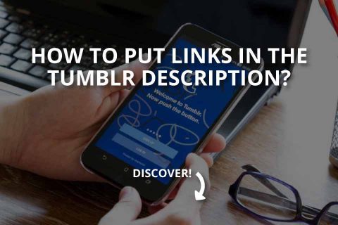 How to Put Links in the Tumblr Description