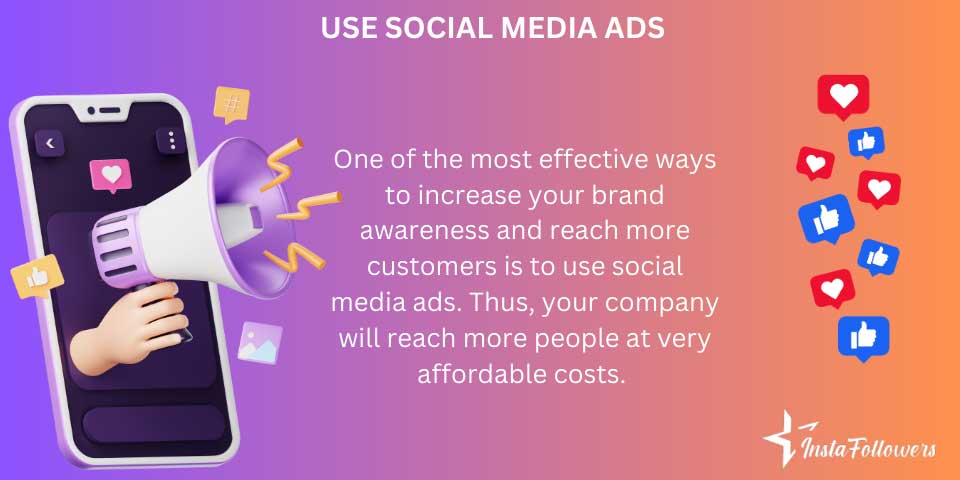 use social media ads