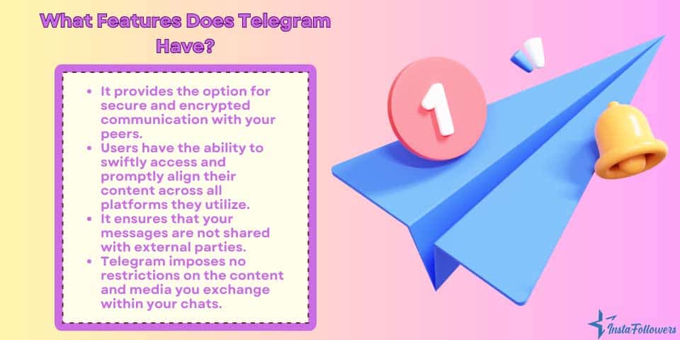 what features does Telegram have