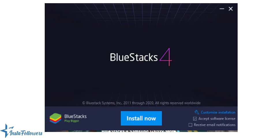 install BlueStacks