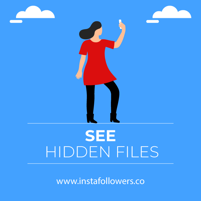 see hidden files