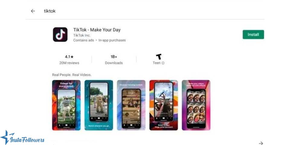 install TikTok