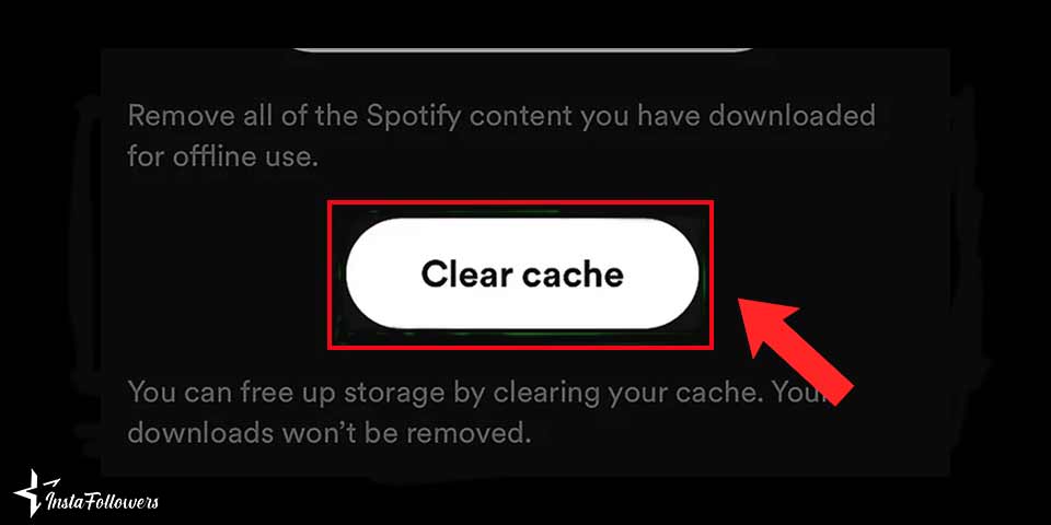 clear Spotify cache