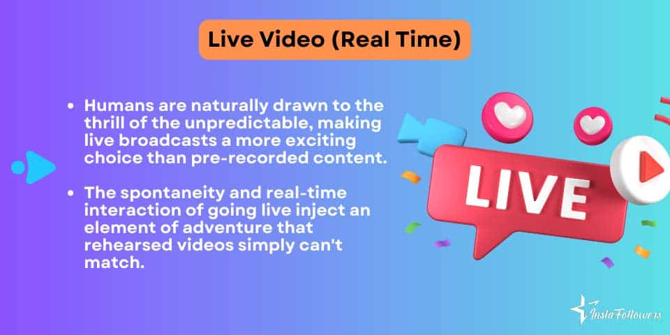 live videos for social media campaign