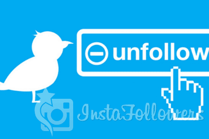 unfollow someone on twitter