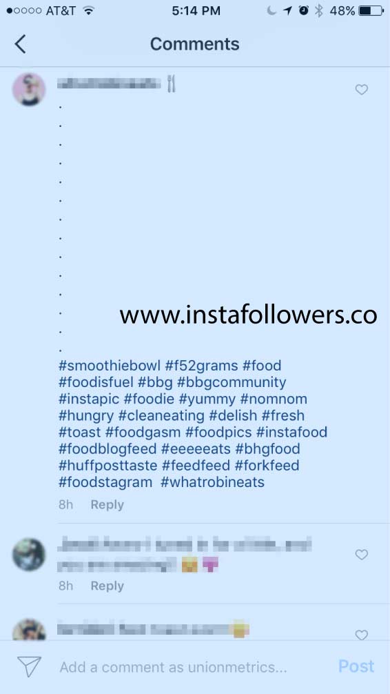 Tags on Instagram