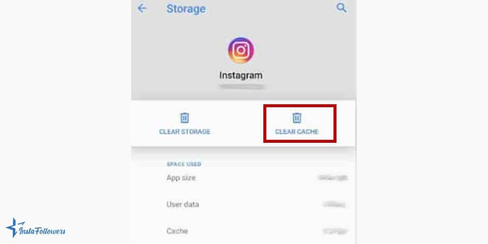 clear Instagram cache