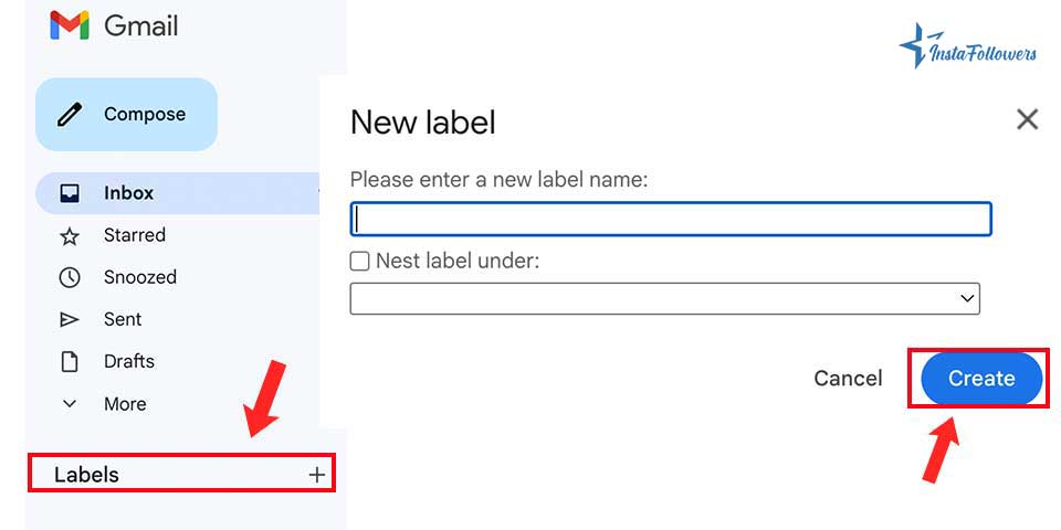 create label in Gmail