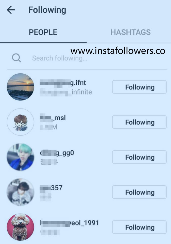 how can i see my follower list on instagram