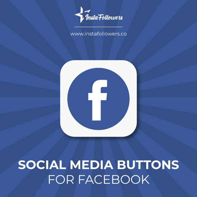 facebook social media buttons