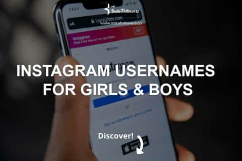 Instagram Usernames for Girls & Boys