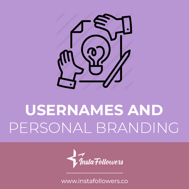 instagram usernames and branding