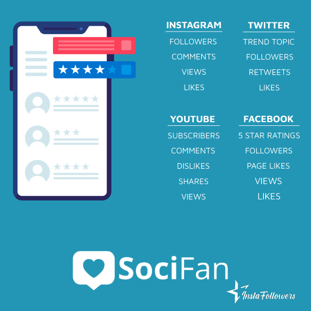 socifan to buy instagram likes and followers