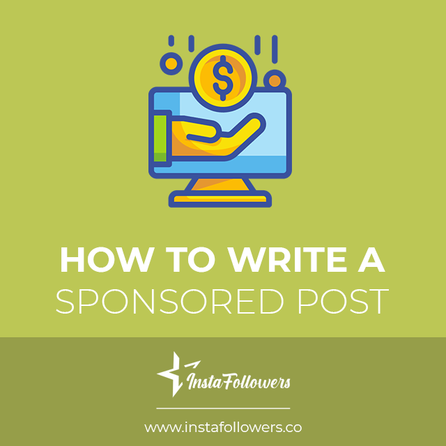 how to write a sponsored post