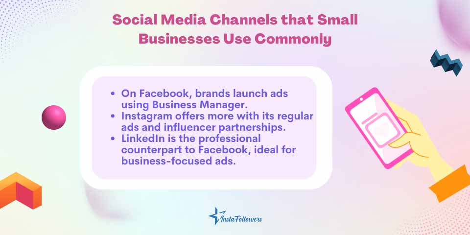 social media channels that small businesses use