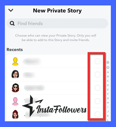 create a private story