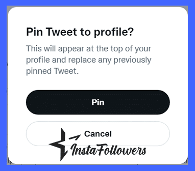 pin tweet to profile