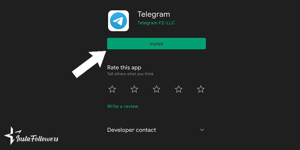 install a Telegram app