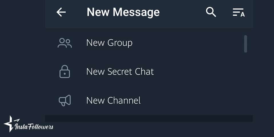 start messaging on Telegram