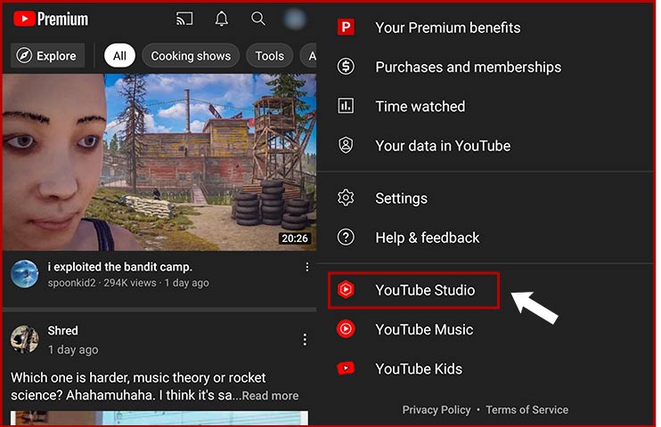 youtube studio