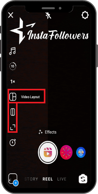 Video Layout IG Reels