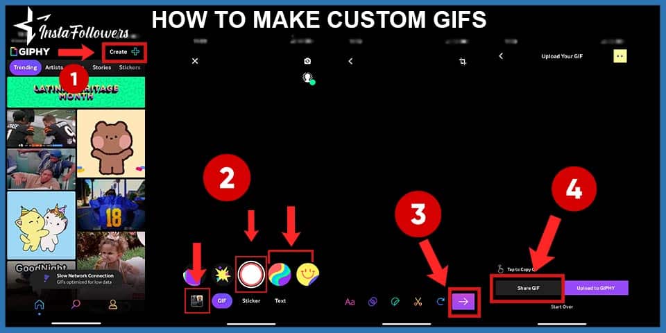 how to make custom gifs