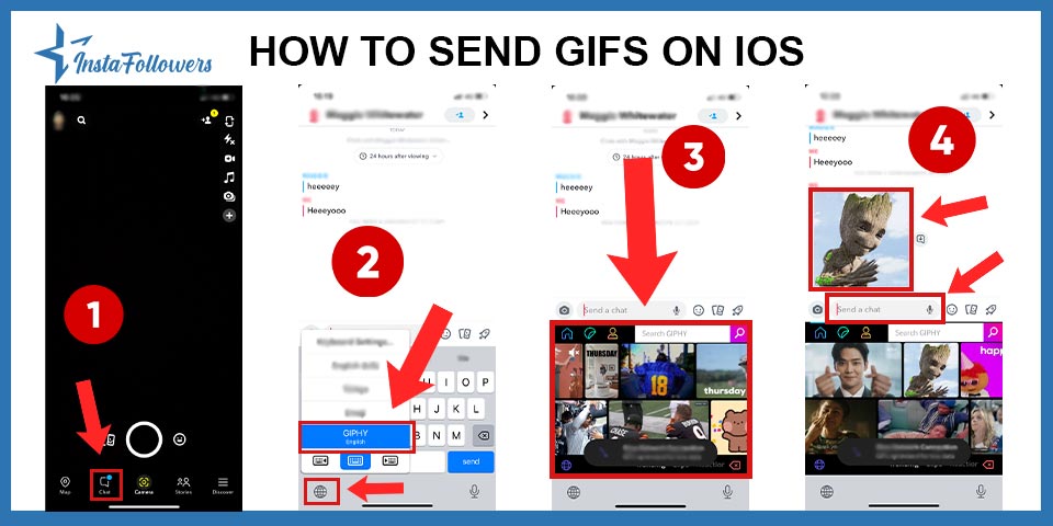 how to send gifs on ios