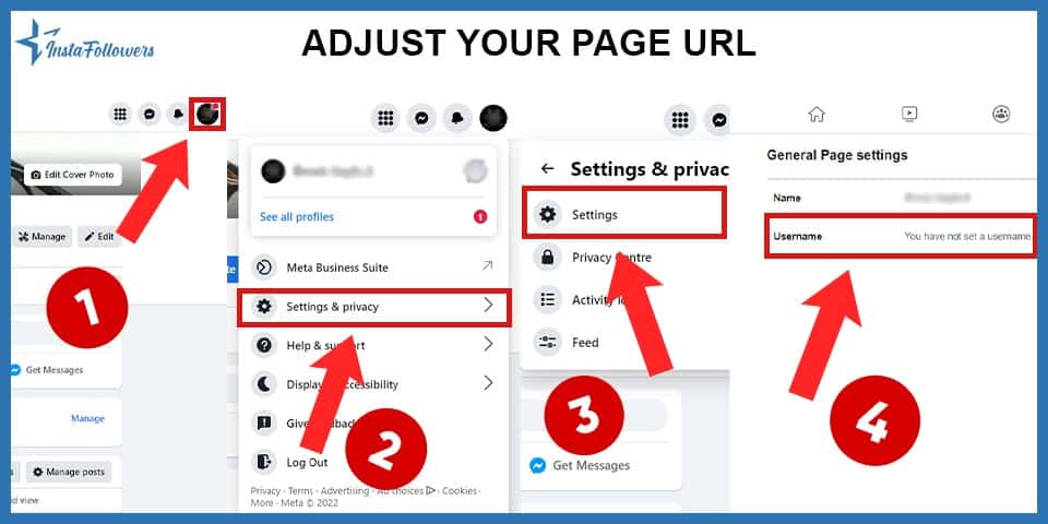 adjust your page url