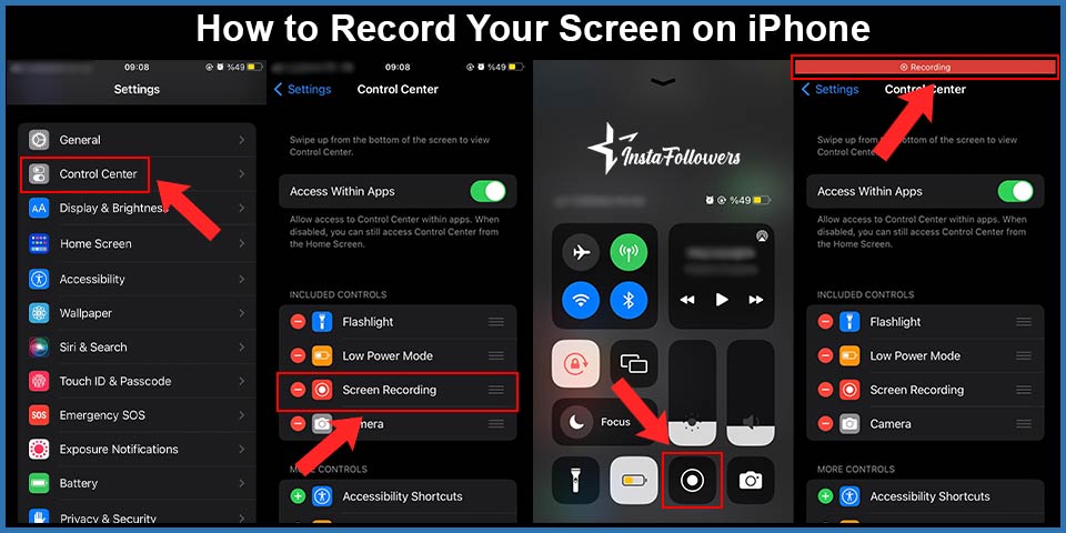 how to record your screen on iphone