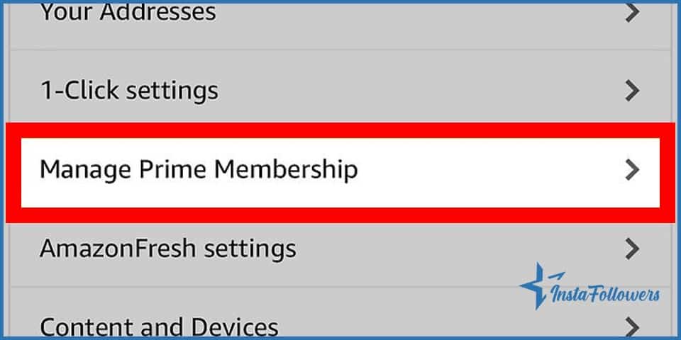 manage prime membership