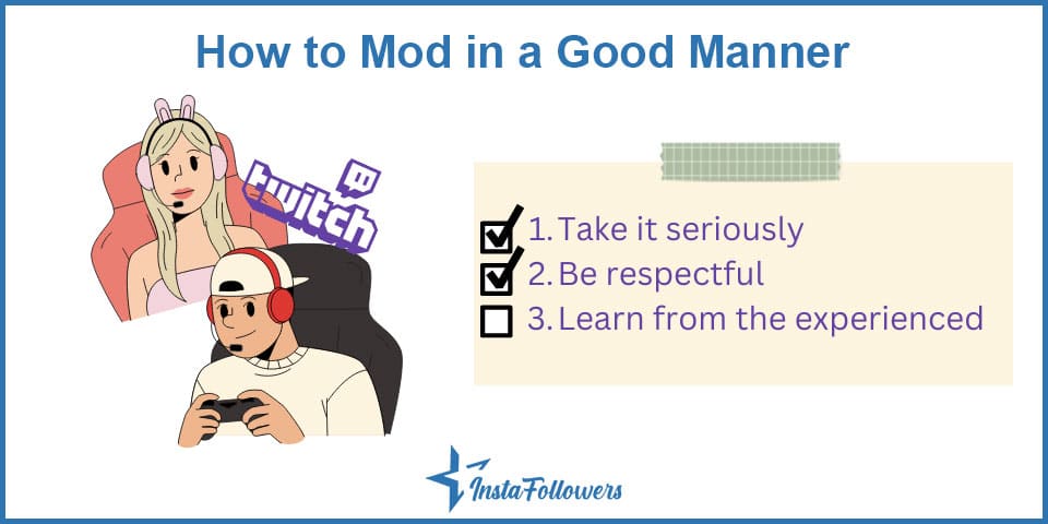 how to mod in a good manner