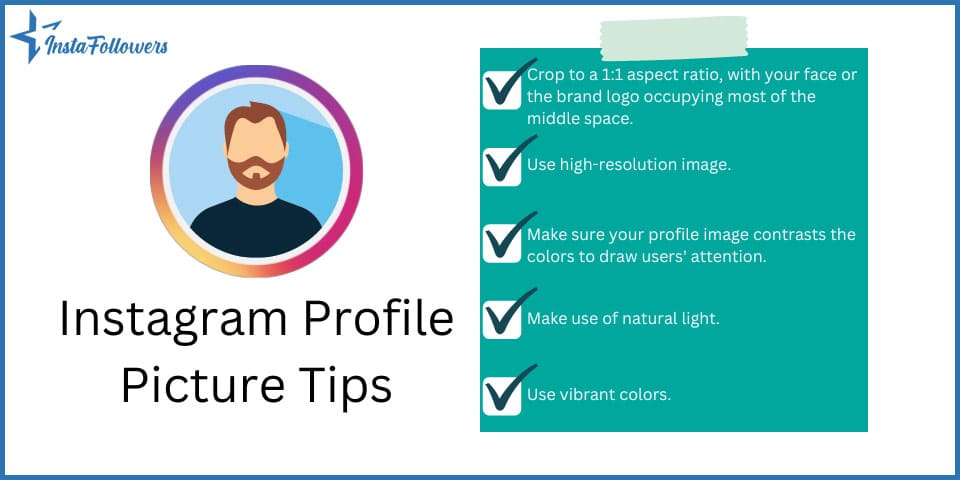 instagram profile picture tips