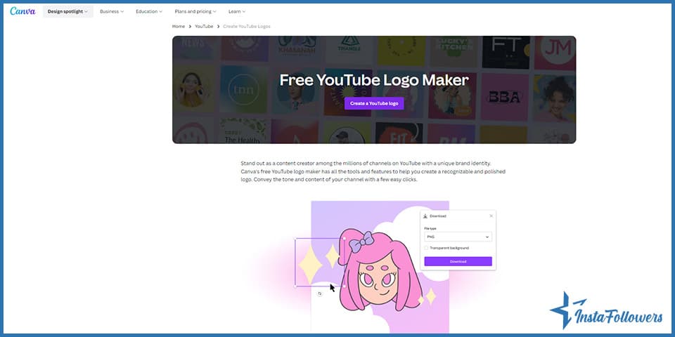 free youtube logo maker