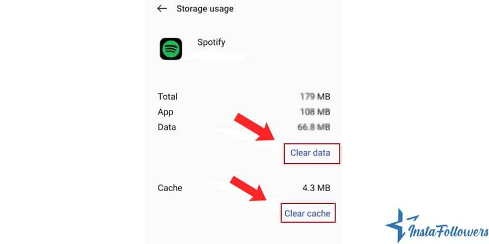 clear Spotify cache