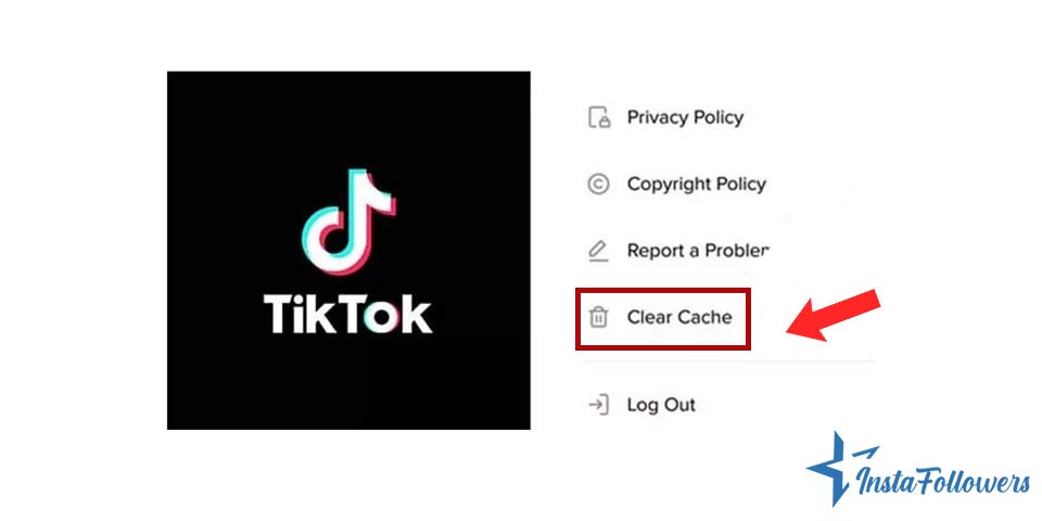 clear TikTok app cache