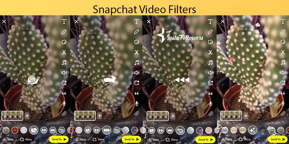 snapchat video filters