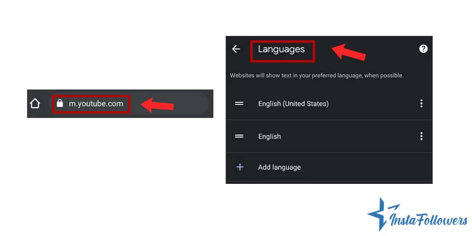 change default language on phone