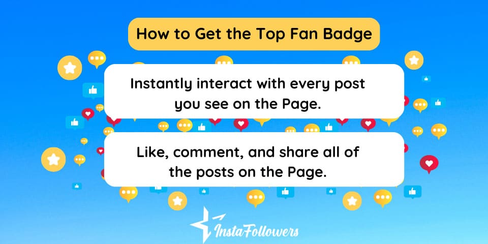 get the top fan badge