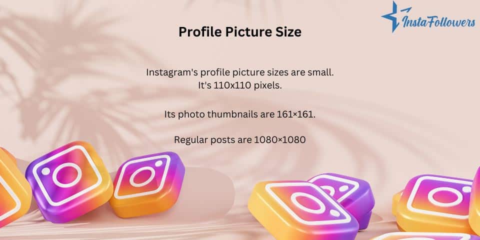 profile picture size