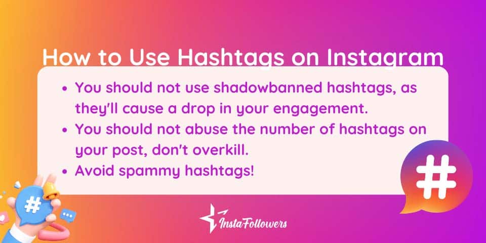 how to use hashtags on instagram