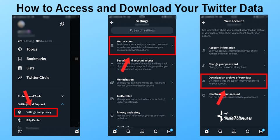 how to access and download your twitter data